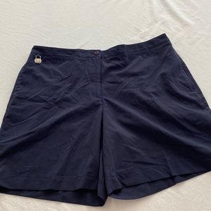 Liz Golf Shorts Size 16 Navy